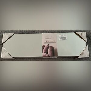 Crystal Shelf with mirror top.